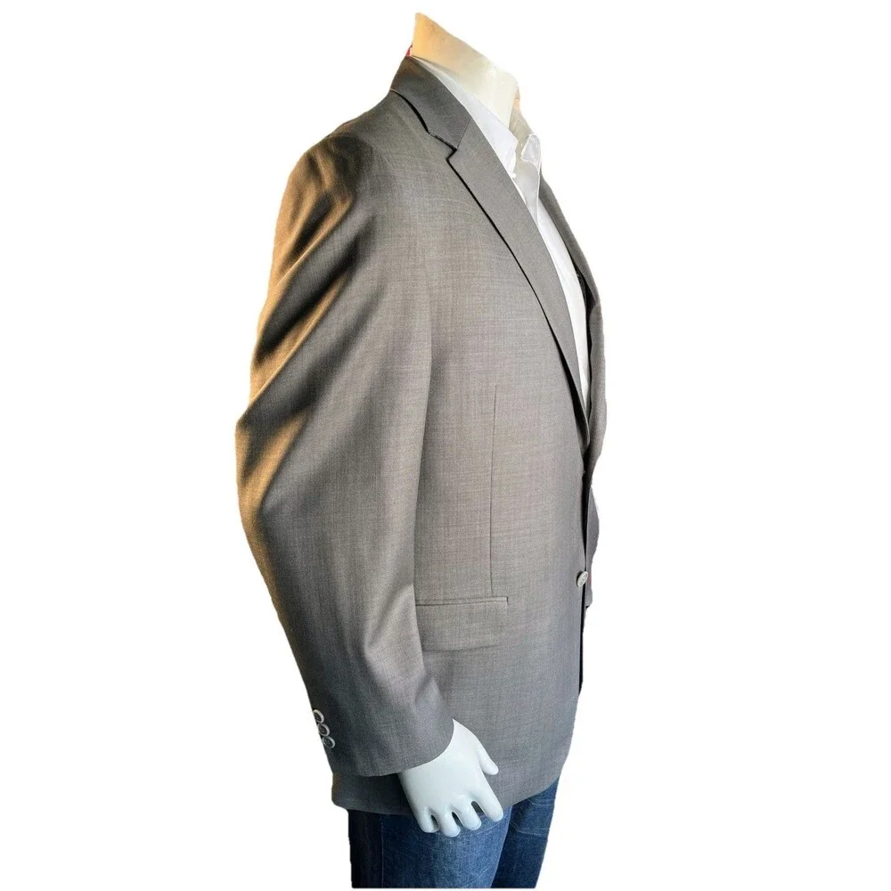 JACK VICTOR Mens 44R Blazer Sport Coat Casual Jacket Two Button Wool Suit
